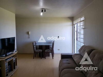 Apartamento em Colônia Dona Luíza, Ponta Grossa/PR de 55m² 2 quartos à venda por R$ 129.000,00