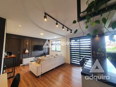 Apartamento em Jardim Carvalho, Ponta Grossa/PR de 60m² 2 quartos à venda por R$ 269.000,00