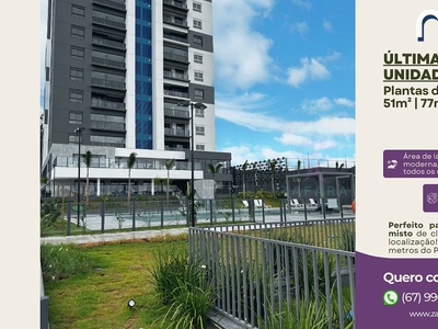 Apartamento em Mata do Jacinto, Campo Grande/MS de 87m² 2 quartos à venda por R$ 799.000,00