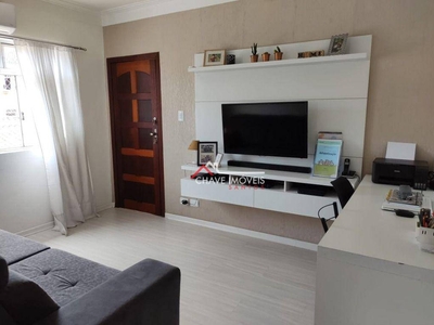 Apartamento em Parque Bitaru, São Vicente/SP de 69m² 2 quartos à venda por R$ 248.000,00