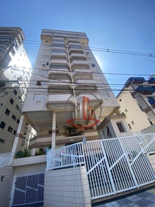 Apartamento em Vila Guilhermina, Praia Grande/SP de 67m² 1 quartos à venda por R$ 334.000,00