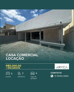 Casa em Vila Rehder, Americana/SP de 190m² 1 quartos para locação R$ 5.000,00/mes