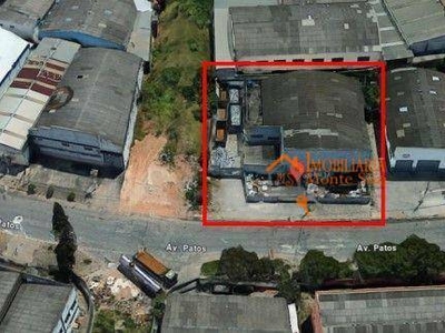 Galpão em Cidade Industrial Satélite de São Paulo, Guarulhos/SP de 847m² à venda por R$ 2.899.000,00