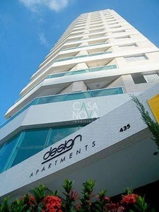 Apartamento com 1 dormitório para alugar, 54 m² por R$ 3.500,00/mês - José Menino - Santos