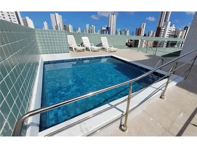 Apartamento com 2 dormitórios à venda, 56 m² por R$ 300.000,00 - Torre - Recife/PE