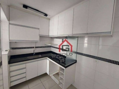 Apartamento com 2 dormitórios para alugar, 55 m² por r$ 1.788,00/mês - parque das nações - santo andré/sp