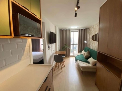 Apartamento para venda e locação com 1 dormitório, localizado no itaim bibi