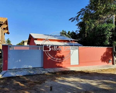 Bela casa de 2 quartos com piscina e área gourmet em Unamar, Tamoios - Cabo Frio - RJ