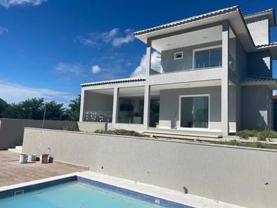 Casa com 3 dormitórios para alugar, 300 m² por R$ 3.840/mês - Calaboca (Inoã) - Maricá/RJ