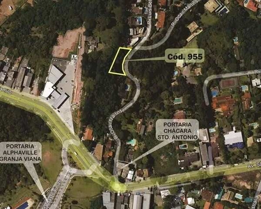 Terreno à venda, 570 m² por R$ 310.000,00 - Chácara São João - Carapicuíba/SP