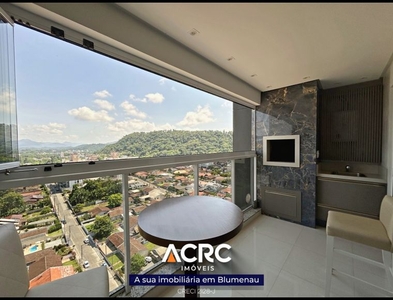 Apartamento no Bairro Água Verde em Blumenau com 3 Dormitórios (1 suíte) e 96 m²