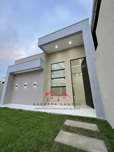 Casa 3-4 sendo uma suíte,Sala com pe direito duplo