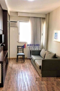 Apartamento com 1 quarto à venda no bairro Vila da Serra, 30m²