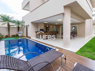 Casa com 5 quartos à venda no bairro Alphaville Flamboyant Residencial Araguaia, 505m²