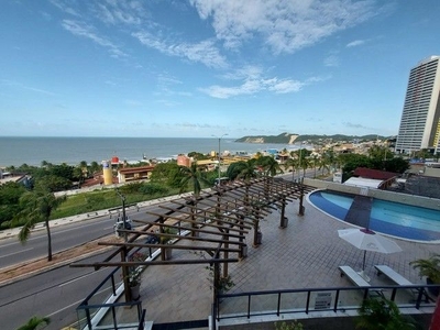Incrível apartamento com vista mar definitiva na melhor localização de Ponta Negra.