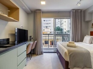 Apartamento com 1 quarto para alugar, 18m² - bela vista
