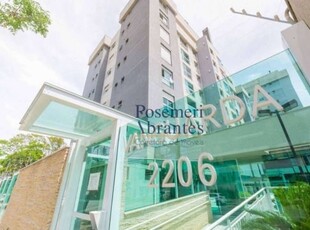 Apartamento com 2 dormitórios para alugar, 75 m² por r$ 3.081/mês - água verde - curitiba/pr