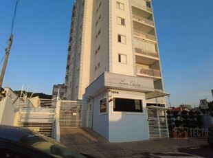 Apartamento com 3 dormitórios para alugar, 90 m² por r$ 3.402,00/mês - centro - indaiatuba/sp