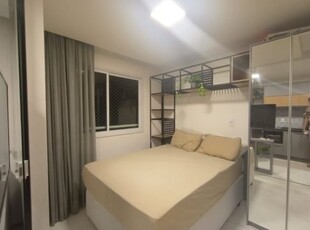 Apartamento quarto & sala para locação no smart itapuã mobiliado