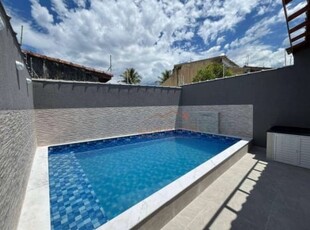 Casa com 2 dormitórios à venda, 83 m² por r$ 430.000,00 - jardim das palmeiras - itanhaém/sp