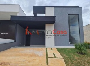 Casa de condomínio para alugar em jardim residencial villagio wanel de 200.00m² com 3 quartos, 1 suite e 2 garagens