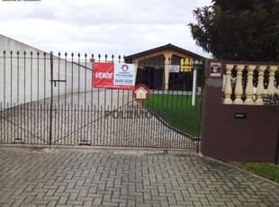 Casa para venda em araucária, fazenda velha, 3 dormitórios, 1 banheiro, 2 vagas