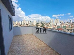 Cobertura com 2 dormitórios à venda, 70 m² por r$ 339.990,00 - santa teresinha - são paulo/sp