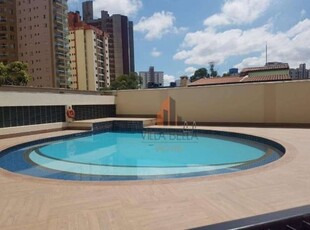Flat com 1 dormitório à venda, 45 m² por r$ 220.000,00 - centro - santo andré/sp