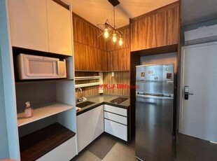 Jardins - alto padrão - excelente localização - 41 m² - 1 dormitório - sacada envidraçada