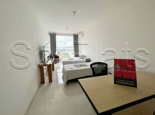 Residencial sky s house, studio localizado no alto da lapa, para locação 28m², 1 dorm e 1 vaga.