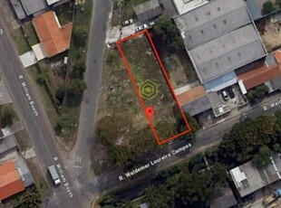 Terreno à venda na rua waldemar loureiro campos, 362, boqueirão, curitiba por r$ 430.000