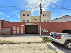 Aluga-se excelentes apartamentos em residencial fechado com 55m² no Cágado, Maracanaú-CE