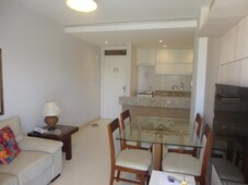 Apartamento com 1 dormitório para alugar, 45 m² por R$ 4.000,00/mês - Villas do Atlântico