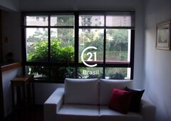 Apartamento com 1 dormitório para alugar, 50 m² por R$ 1.800,00 - Morumbi - São Paulo/SP