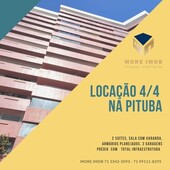 Apartamento para aluguel possui 168 metros quadrados com 4 quartos em Pituba - Salvador -
