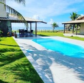 Condomínio Águas de Sauípe, excelente CASA, frente para praia, em Porto Sauípe, mobiliada