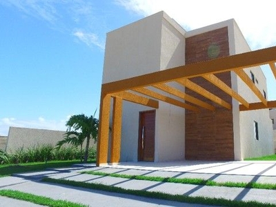 Linda casa com 180m² no Condomínio Vista Lagoa com 4 suítes e área gourmet