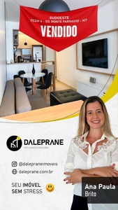 Apartamento à venda com 1 quarto no Sudoeste, Brasília