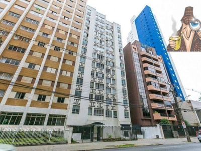 Apartamento com 2 dormitórios à venda, 56 m² por r$ 350.000,00 - centro - curitiba/pr