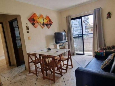 Apartamento com 2 dormitórios à venda, 73 m² por r$ 340.000,00 - vila guilhermina - praia grande/sp