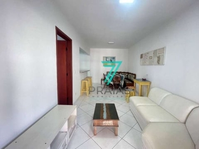 Apartamento com 2 dormitórios sendo 1 suíte, 80 m² - venda por r$ 580.000 ou aluguel por r$ 5.440/mês - pitangueiras - guarujá/sp