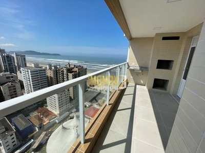 Apartamento em Boqueirão, Praia Grande/SP de 77m² 2 quartos à venda por R$ 614.000,00