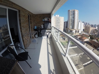 Apartamento em Canto do Forte, Praia Grande/SP de 64m² 2 quartos à venda por R$ 479.000,00