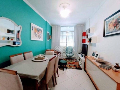 Apartamento em Centro, Niterói/RJ de 89m² 3 quartos à venda por R$ 439.000,00