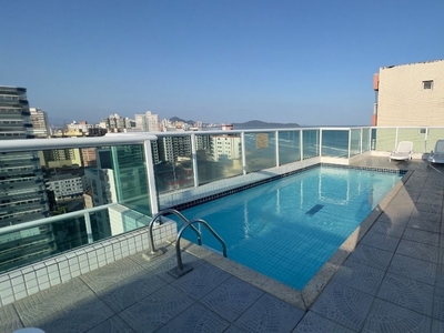 Apartamento em Cidade Ocian, Praia Grande/SP de 64m² 2 quartos para locação R$ 2.600,00/mes