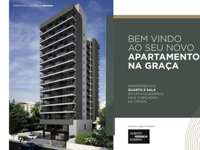 Apartamento em Graça, Salvador/BA de 23m² 1 quartos à venda por R$ 297.900,00