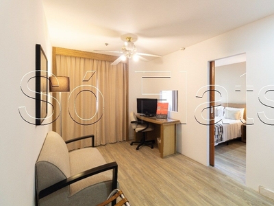 Apartamento em Jardim Paulista, São Paulo/SP de 32m² 1 quartos para locação R$ 2.500,00/mes