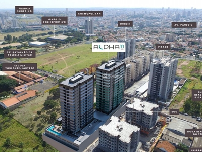 Apartamento em Núcleo Agrícola Alpha, Franca/SP de 68m² 3 quartos à venda por R$ 396.197,00