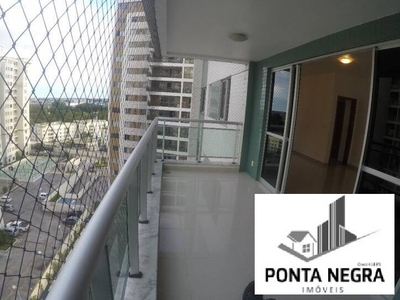 Apartamento em Ponta Negra, Manaus/AM de 117m² 3 quartos à venda por R$ 849.000,00