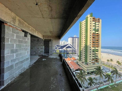 Apartamento em Vila Guilhermina, Praia Grande/SP de 115m² 3 quartos à venda por R$ 872.000,00